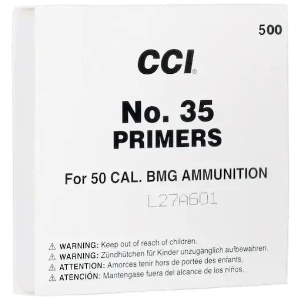 CCI 50 BMG Military Primers #35