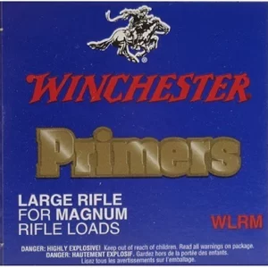 Winchester Large Rifle Magnum Primers #8-1/2M Box of 1000 (10 Trays of 100)